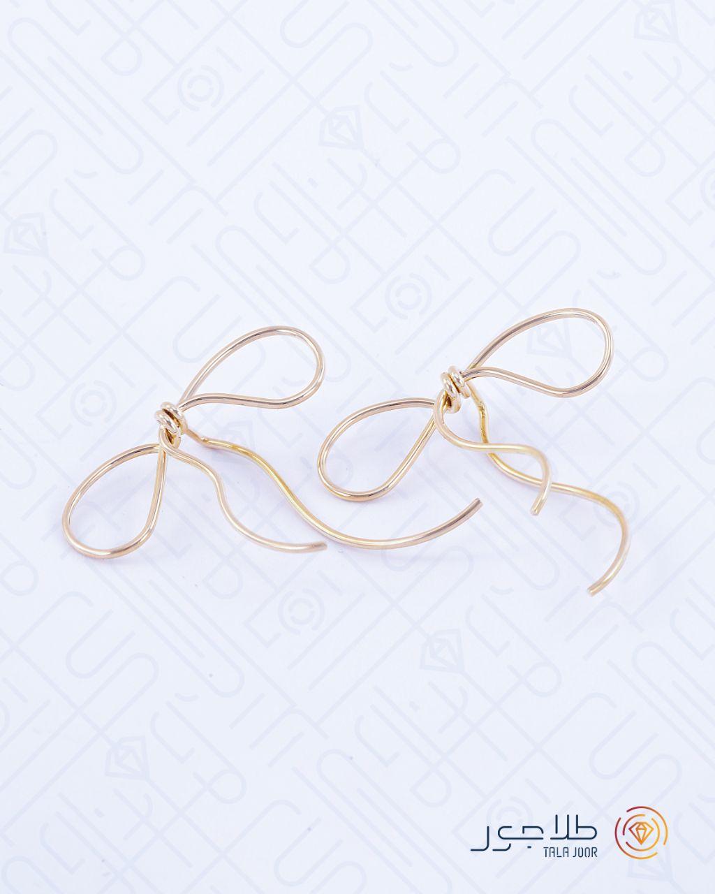 گوشواره پاپیون مونیک