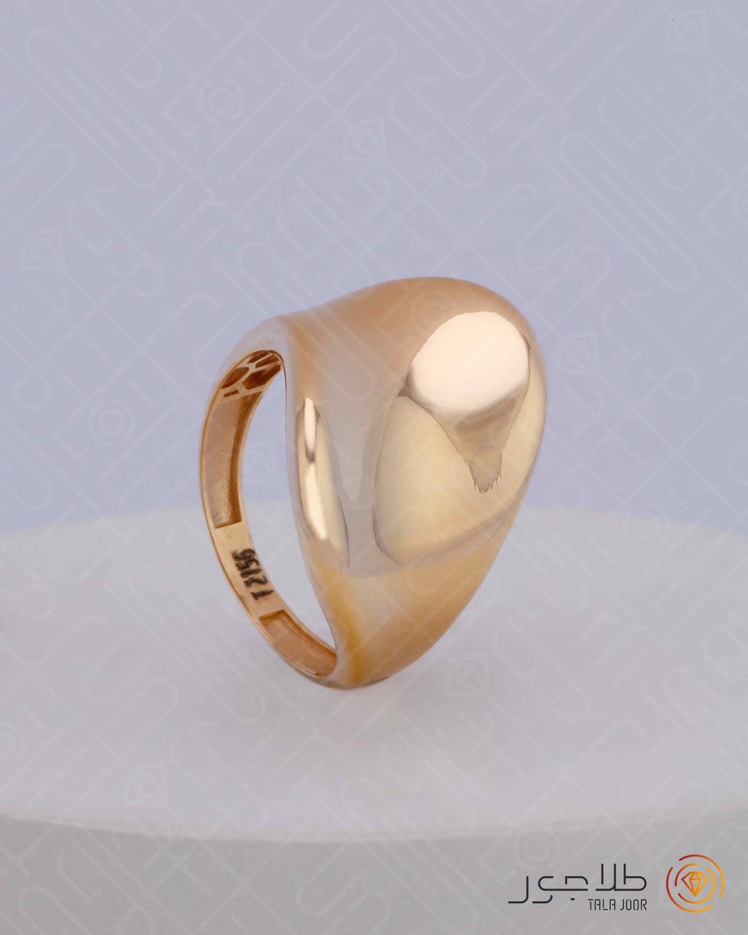 انگشتر هوم گلد براق 