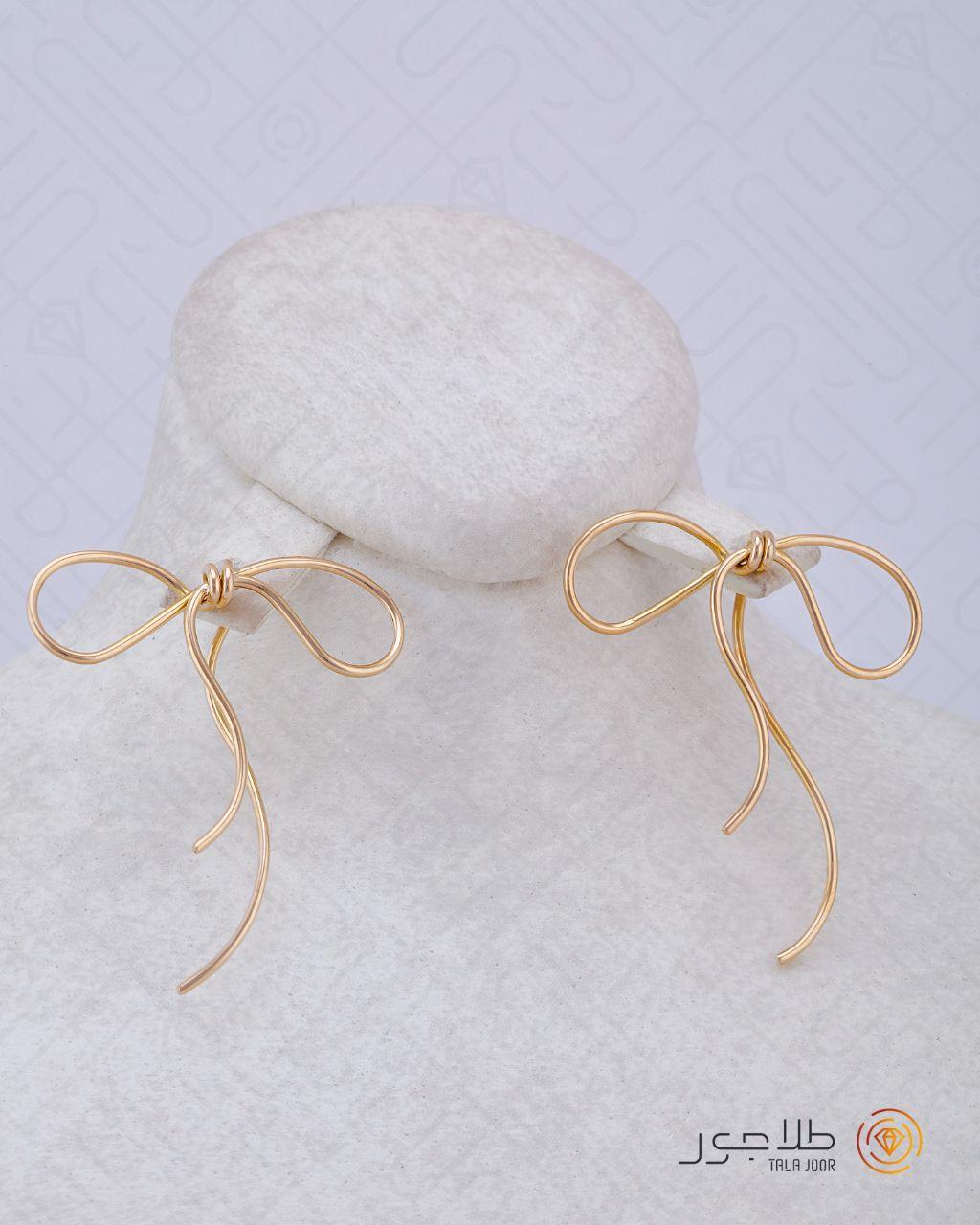 گوشواره پاپیون مونیک